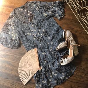 🐆Ella Miss Silk Sheer Dress 🐆